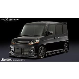 スズキ スペーシアカスタム　MK32S グリル スズキ【スペーシアカスタム MK32S】SilkBlaze Lynx フロント