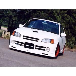 スターレット　EP91後期　純正エアロ　純正色再塗装品 スターレット EP91後期 純正エアロ 純正色再塗装品 当社塗装品