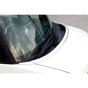 N BOX カスタム DBA-JF1 ボンネットスポイラー(3P/メッキモール付属