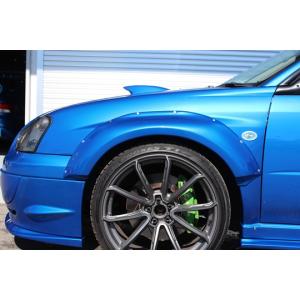 SUBARU 新品 ヘッドライト レンズ 左右 2枚 インプレッサ GG GD