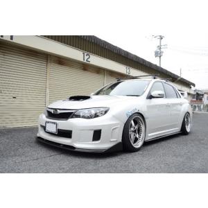 「SHORIN ショーリン」GV系インプレッサ WRX STI（GVB/GVF）C〜F型用エアロ３点セット（塗装可）