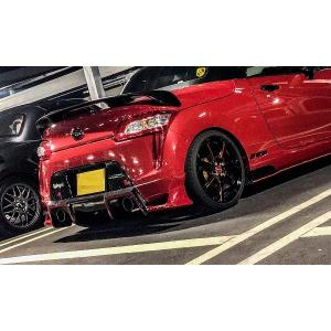 「SHORIN ショーリン」コペン ローブ（LA400K）用リアハーフスポイラー（塗装可）