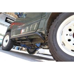 タニグチ TANIGUCHI」ジムニー JB23用2段調整サイドステップ（スチール