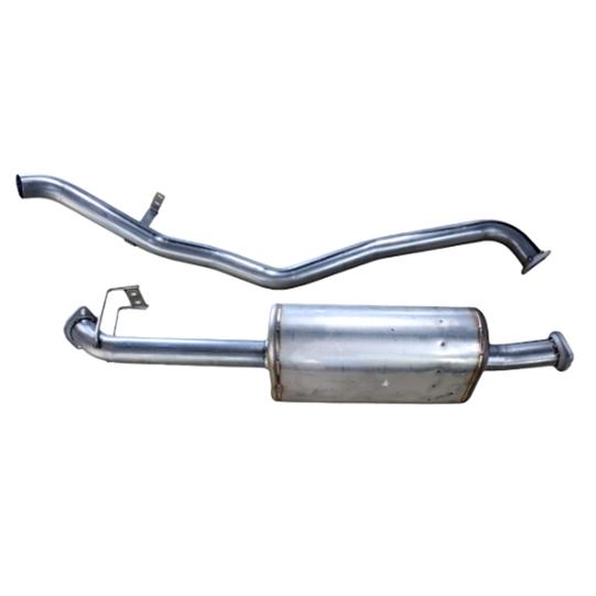 「サクソン/SUXON」70系ランクル（HZJ77/76）1HZ/4.2L用4x4マフラー（スチール...