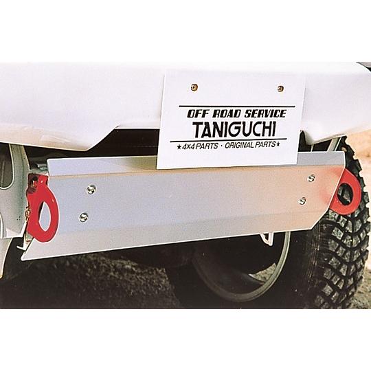 「タニグチ TANIGUCHI」ジムニー JB23用FRPフロントバンパー専用スキッドプレート（左右...