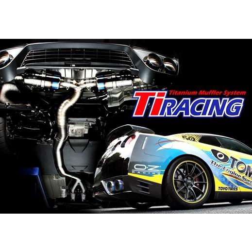「東名パワード TOMEI」GT-R（R35）VR38DETT用Ti RACING チタンマフラー（...