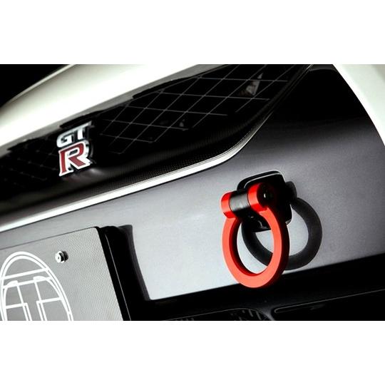 「トップシークレット」R35 GT-R用トラクションフック（保護Oリング付き可倒タイプ）