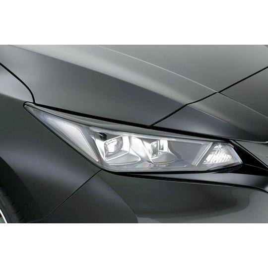 「トップライン/ARNAGE」リーフ（ZE1）用ヘッドライト アイラインｘ左右（塗装可）