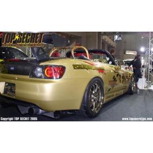 「トップシークレット」S2000（AP1）用リアアンダーディフューザー（カーボン）