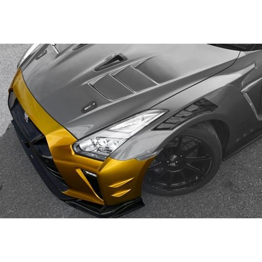 「トップシークレット」GT-R（R35）MY17用フルバンパーキット Ver.S（材質選択）