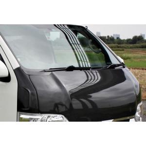 ガレージベリー Vary」200系ハイエース ワイド用ワイパーガード（塗装