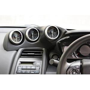 S14 シルビア　稀少ブラック 3連メーターフード S14 シルビア 3連メーターパネル メーターフード 追加メーター FRP