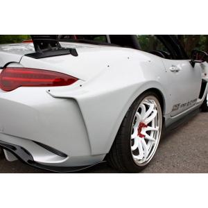 「ガレージベリー Vary」ND系ロードスター（ND5RC/NDERC）用なんちゃってブリスターフェンダーｘリア左右（塗装可）