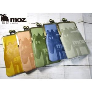 moz（モズ） 財布 レディース 長財布 ラウンド ブランド 本革 牛革 POP