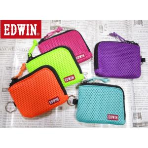 財布 レディース メンズ 二つ折り 長財布 エドウィン EDWIN ブランド ミニ財布 小銭入れ コ...