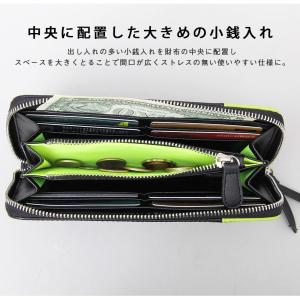 長財布 メンズ 財布 ロングウォレット ファス...の詳細画像4
