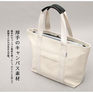 キャンバストートバッグ トートバッグ レディー...の詳細画像3