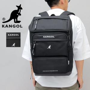 カンゴール kANGOL リュック リュックサック バックパック メンズ レディース スクエア 四角 黒 通勤 通学｜A.M.S.