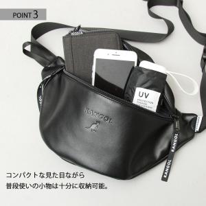 KANGOL カンゴール ウエストポーチ ボデ...の詳細画像4