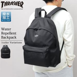 THRASHER スラッシャー バッグ バックパック デイパック リュック リュックサック ロゴ ワンポイント 撥水加工 YKK製 A4 B4 アウトドアの商品画像