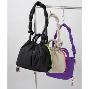 巾着トートバッグ レディース 2WAY ショル...の詳細画像1