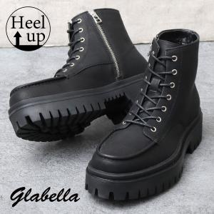 グラベラ glabella ワークブーツ メンズ 厚底 タンクソール