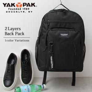 ヤックパック YAKPAK リュック リュックサック メンズ レディース リュックサック バックパック デイパック 大きめ 大容量 シンプル 撥水 通勤 通学｜A.M.S.