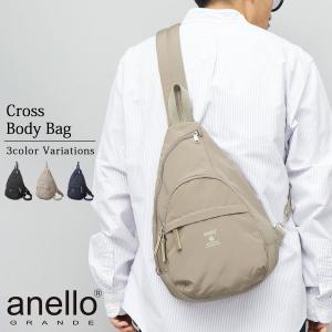 アネログランデ ショルダーバッグ レディース 斜めがけ ボディバッグ ワンショルダーバッグ バッグ バック A5 無地 anello GRANDE