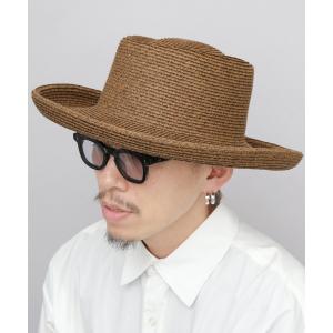 【2026年販売開始】ハット メンズ レディース ロールハット つば広 ロングブリム ペーパーハット 軽量 通気性 日よけ 紫外線対策 春夏｜A.M.S.