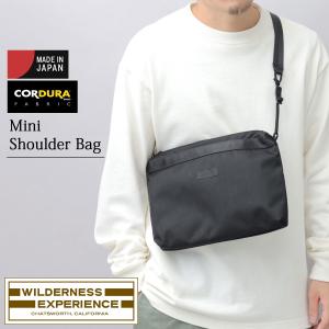 WILDERNESS EXPERIENCE ウィルダネスエクスペリエンス ショルダーバッグ ミニショルダーバッグ ナイロン CORDURA 日本製の商品画像