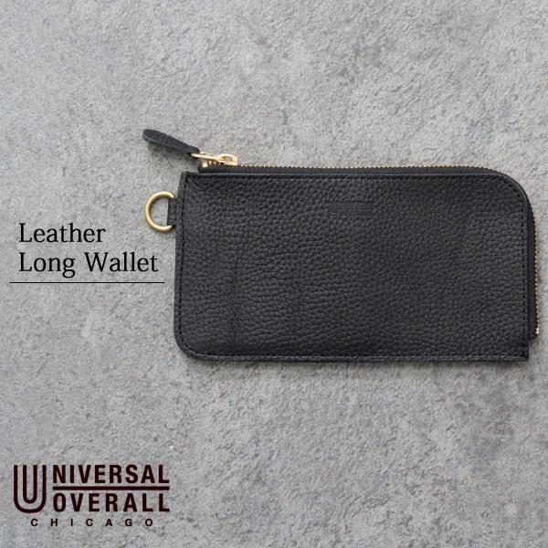 UNIVERSAL OVERALL ユニバーサルオーバーオール 財布 長財布 L字ファスナー ロング...