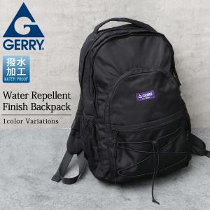 ジェリー GERRY リュック リュックサック メンズ 撥水 黒 3層式 アウトドア バックパック｜a-m-s