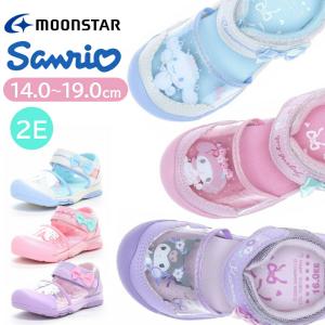 MOONSTAR ムーンスター サンリオ SA C041 キッズサンダル 女の子 サマーサンダル 送料無料 プレゼント マイメロディ クロミ シナモロール 誕生日 つま先あり