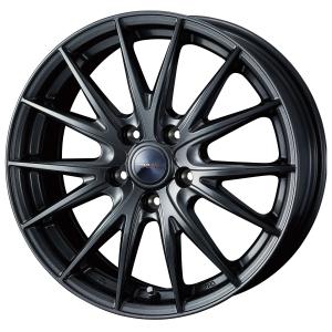 【美品】2/2 アルミホイール２本　１８インチ WEDS（ウェッズ） 4本セット VELVA SPORT2 スポルトツー 18インチ リム