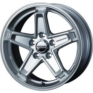 WEDS キーラータクティクス 16X7.0J +38 5H/114.3 ハイパーシルバー