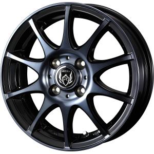 カリン　タイヤホイール１本　④ WEDS RIZLEY KC 1340+45 4-100 ミラ L270系対応 weds アルミホイール