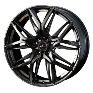 4本購入で特典付 WEDS ウェッズ 0040797 アルミホイール1本 LEONIS LM 16インチ リム幅6.5J インセット+52 5穴 PCD114.3 PBMC/TI