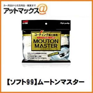 【SOFT99 ソフト99】ボディお手入れ：洗車用品 洗車用ミット ムートンマスター【04177】 ...