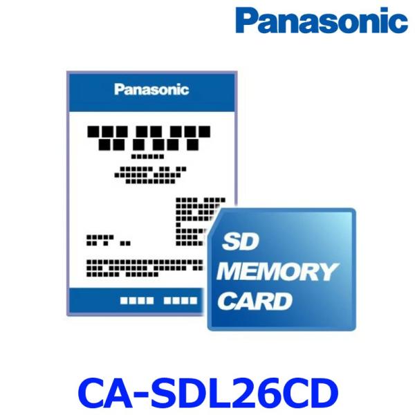 Panasonic パナソニック ストラーダ CA-SDL26CD 2026年度版地図SDHCメモリ...