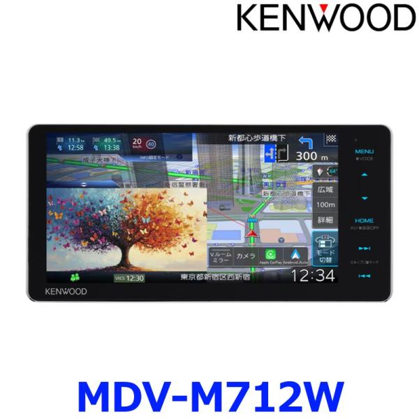 KENWOOD ケンウッド 彩速ナビ タイプMシリーズ MDV-M712W 7V型200mmワイドモ...