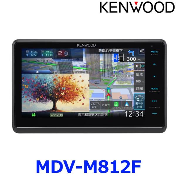 KENWOOD ケンウッド 彩速ナビ タイプMシリーズ MDV-M812F 8V型フローティングモデ...