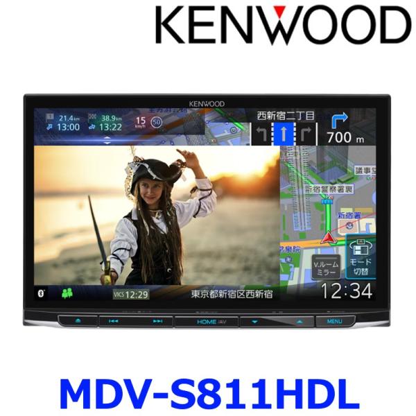 KENWOOD ケンウッド MDV-S811HDL 彩速ナビ AVナビゲーション 8V型モデル カー...