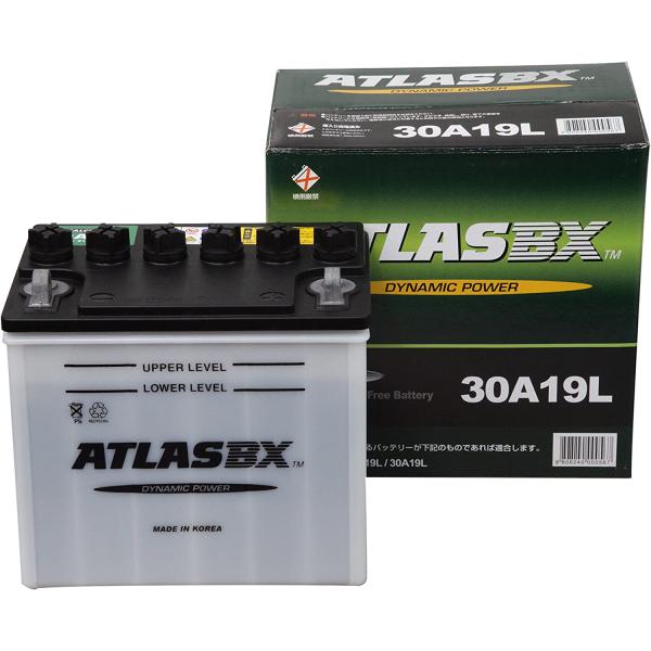 ATLAS BX アトラス MF30A19L (L端子) カーバッテリー 標準車用 (国産車/JIS...