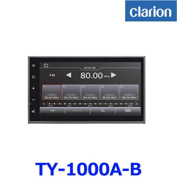 クラリオン Clarion TY-1000A-B ディスプレイオーディオ スマートフォン連携 App...