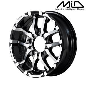 M'z SPEED J.CARAT 17×6.5J PCD100 4H +38 ガラスブラック/ポリッシュ