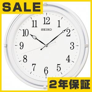 エンブレム 壁掛け時計 セイコー 電波 静音 電波時計 掛時計 クロック
