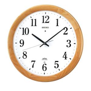 SEIKO（セイコー） 電波クロック 木枠 壁掛け時計 : HD Yahoo!Shop