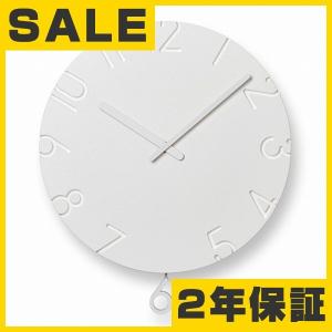 Lemnos レムノス 掛け時計 振り子時計 アナログ 「カーヴド スウィング」 (NTL15-11)  *次回4月入荷予定