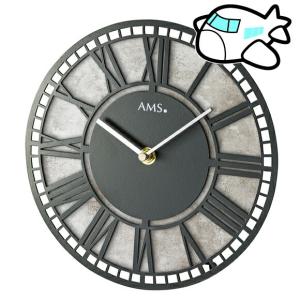 AMS ドイツ製 置き時計 22cm 1233 ストーン調 アナログ ローマ数字 30%OFF 納期1ヶ月程度 YM-AMS1233｜a-mon