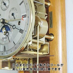 AMS 掛け時計 振り子時計 機械式振り子時計...の詳細画像2